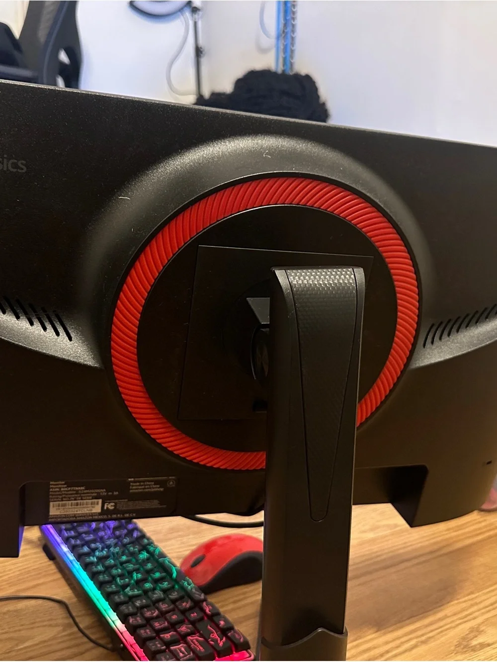 RGB Gaming Keyboard and Wired Mouse Combo - Black